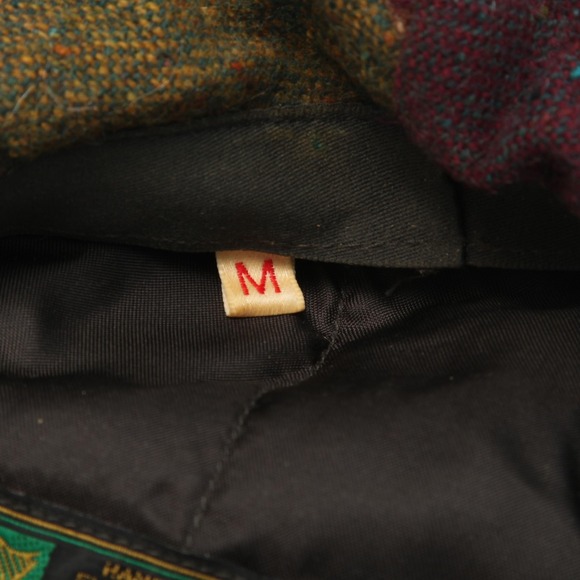 L.L.Bean Hat Cap Fitted Mens Medium Multi Tweed Patchwork Hanna Hats Ireland - Picture 9 of 10